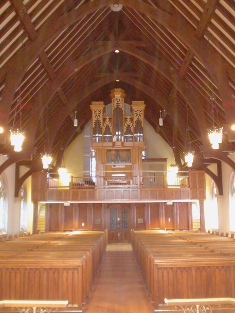 St. John's Episcopal Church, Lynchburg, Virginia:  Richard Howell organ